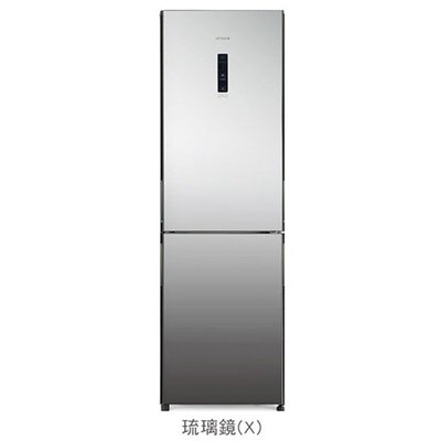 現貨＊HITACHI 日立 313公升 一級能效變頻雙風扇雙門冰箱 RBX330('X琉璃鏡)