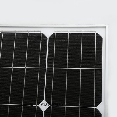 太陽能板太陽能板100W多晶50W離網80瓦18V家用光伏40W發電組件200W發電板發電板