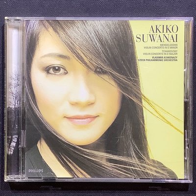 Alike Suwanai諏訪內晶子/小提琴 Mendelssohn孟德爾頌/Tchaikovsky柴可夫斯基-小提琴協奏曲 2001年日本版