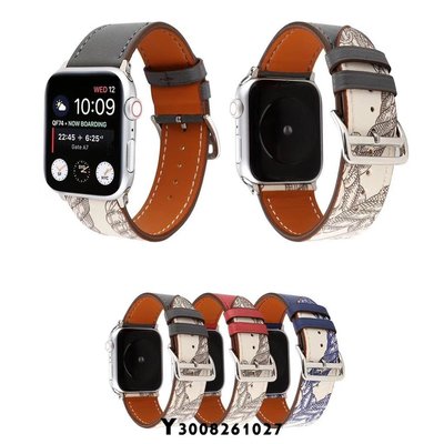 特賣-apple watch錶帶 運動錶帶 錶帶 蘋果手錶真皮錶帶 apple watch 6手錶錶帶 蘋果SE手錶