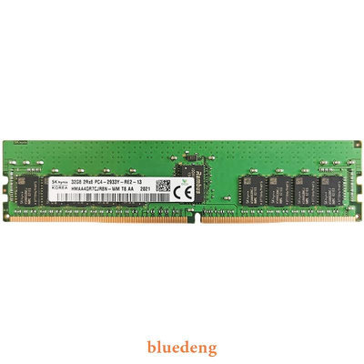 SKhynix現代海力士32G 2R×8 PC4-2933Y DDR4 ECC REG 伺服器記憶體