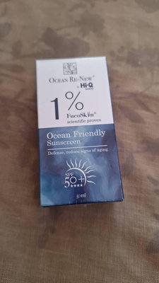 【紫晶小棧】Hi-Q beauty 海洋依珂 Ocean Re-New®友善海洋防曬乳 50ML 保養 乳液 (現貨2個)