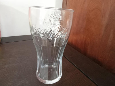 石塚硝子代工麥當勞2010世足賽可口可樂紀念玻璃杯(A1537)
