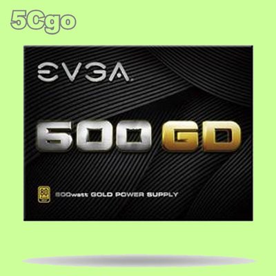 5Cgo【捷元】  艾維克   EVGA 600 GD  80PLUS 金牌   電源供應器  五年保固