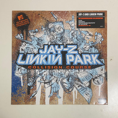 Linkin Park 聯合公園 Jay-Z 傑斯 - Collision Course 衝擊理論 2004 首版二手黑膠專輯