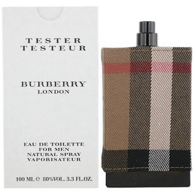 Burberry 倫敦男性淡香水 London 100ml  【TESTER包裝】無瓶蓋·芯蓉美妝