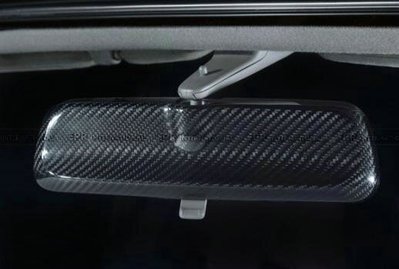 日系Skyline GTS GTR R32 33 34碳纖維內后視鏡罩蓋 內視鏡蓋貼件--請詢價