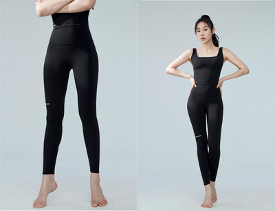 全新 XEXYMIX 黑色 超全方位380N柔韌支撐美型翹臀褲 S /韓國第一品牌