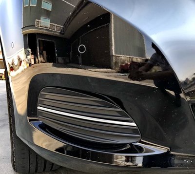 圓夢工廠 Benz 賓士 Viano W447 V250 V250d 2014~18 改裝 鍍鉻銀 前保桿 下巴霧燈飾條