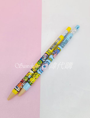 現貨 韓國正版 寶可夢 自動鉛筆 鉛筆 自動筆 2B鉛筆 皮卡丘 胖丁 傑尼龜 韓國文具