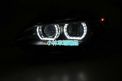 全新外銷件 BMW E92 E93 U型光圈魚眼黑框大燈 可對應原廠HID 特價中