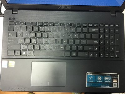 台北現貨 ASUS 華碩原廠鍵盤中文版 X552V X552W X552MJ X552EP X552M  鍵盤 現場安裝
