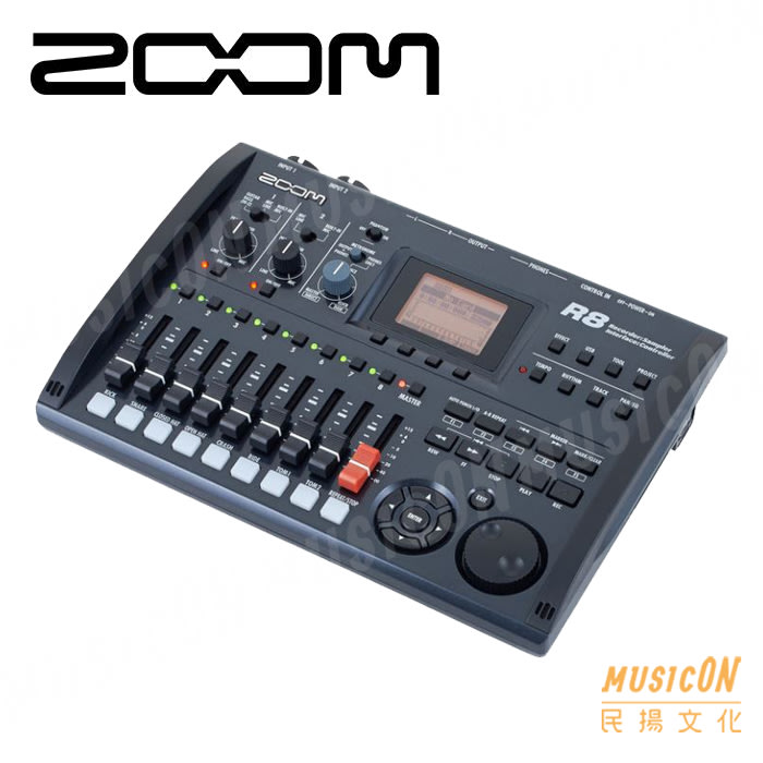 民揚樂器】錄音介面ZOOM R8 8軌錄音座專業多軌錄音介面| Yahoo奇摩拍賣