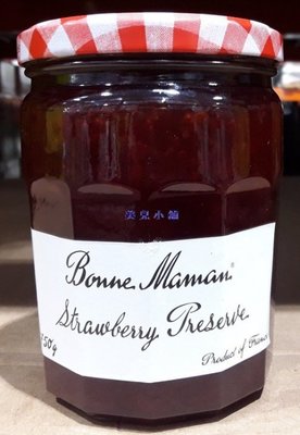 美兒小舖COSTCO好市多代購～Bonne Maman 草莓果醬/草莓醬(750g/瓶)玻璃瓶