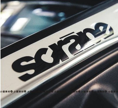 【小韻車材】SCRAPE HF 車身貼紙 車貼 汽車改裝 JDM 防水貼紙 裝飾貼 A柱貼