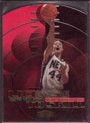 99-00 FLAIR LICENSE TO SKILL #4 KEITH VAN HORN