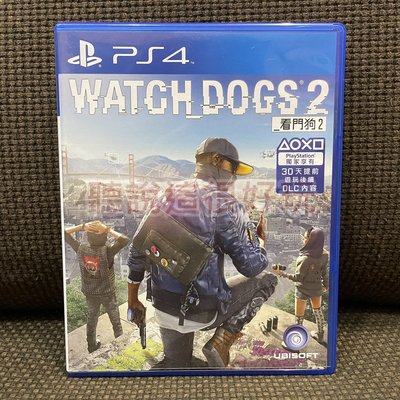 無刮 中文版 PS4 看門狗 2 Watch Dogs 2 正版 遊戲 5 S132