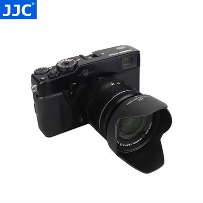 JJC富士18-55遮光罩XT30 XA3 XT2 XT10 XE3 XT3鏡頭18-55mm卡口14MM F2.8 R