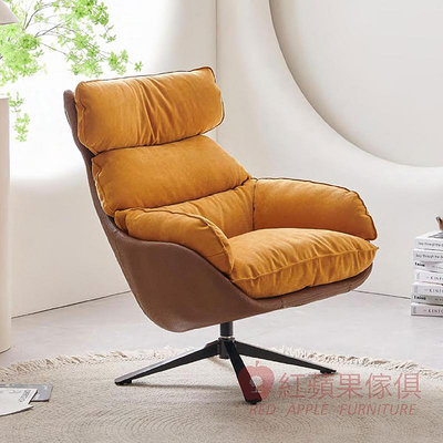 [紅蘋果傢俱] 現代系列 WT-6075 休閒椅 主人椅 臥室椅 單椅 單人沙發 單人椅 現代風 ins風