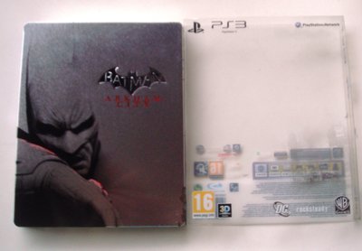 PS3 蝙蝠俠 阿卡漢城市 鐵盒限量版 英文版 BATMAN ARKHAM CITY