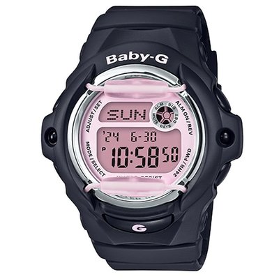 【CASIO BABY-G】BG-169M-1 樹脂錶帶 防水 200 米 夜光 耐衝擊構造