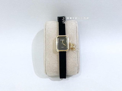 遠麗精品(板橋店) S3182 CHANEL 18K 金錶框山茶花吊飾首映錶H6361
