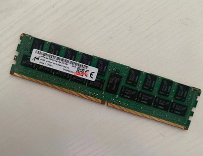 鎂光 64G 4DRX4 PC4-2666V DDR4 2666 ECC REG LRDIMM 伺服器記憶體