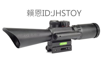 JHS（（金和勝 槍店））M8 3.5-10*40 紅外線狙擊鏡 8492