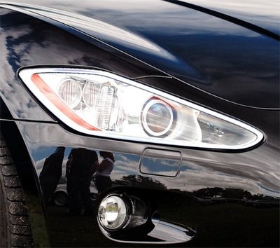 圓夢工廠 Maserati 瑪莎拉蒂 GT Gran Truismo 2008~on 改裝 鍍鉻車燈框 前燈框 頭燈框