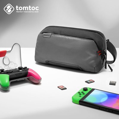 Bobi小店 Tomtoc Switch OLED收納包Arccos系列多功能出行收納包保護包保護套適用於任天堂Switch續航