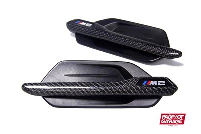 BMW M Performance 側邊 卡夢 葉子板 葉子飾板 飾板 飾蓋 LOGO For F87 M2