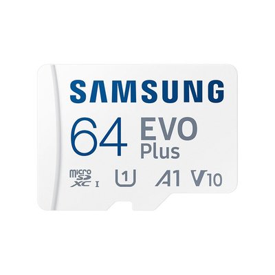 Samsung/三星64G TF存儲卡EVO Plus U1手機內存卡V10 A1讀130M/S滿額免運
