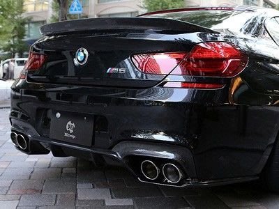 【樂駒】3D Design BMW F12 F13 F06 M6 後下巴 後下擾流 碳纖維 carbon 四出 日本