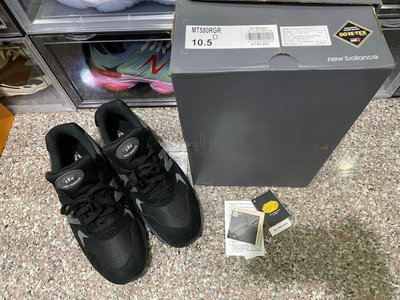超優質二手拍賣最低價5折 IU著NEW BALANCE NB580 Gore-tex 運動鞋 黑色 MT580RGR-D