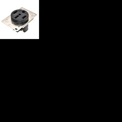 轉換頭50A大功率美式插頭插座NEMA 14-50R美標工業插頭發電機組防松插頭