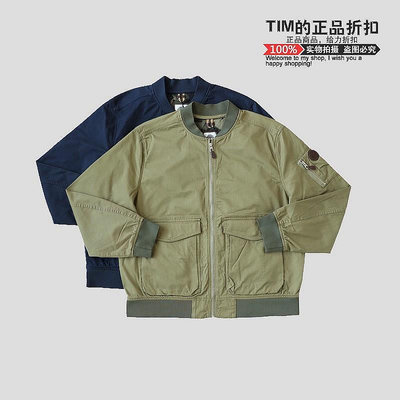 車品閣~【斷碼大碼】Timberland添柏嵐經典款戶外MA-1飛行夾克外套A1OLP