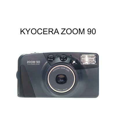 【廖琪琪昭和相機舖】KYOCERA ZOOM 90 底片相機 傻瓜 含電池 京瓷 保固一個月