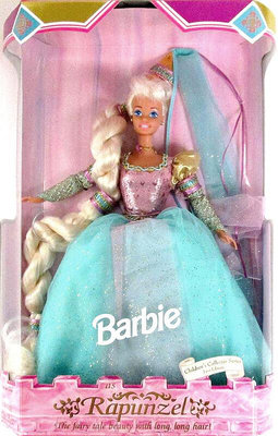 Ken &amp; Barbie #13016 _ 收藏型芭比娃娃 _ 1994 童話故事系列 - 長髮公主芭比 ☆盒損