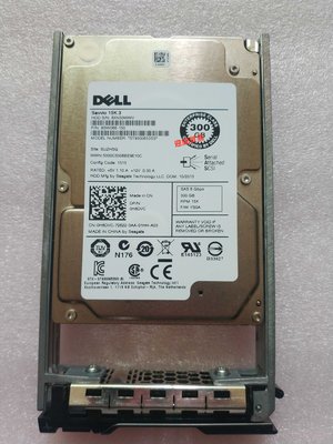 DELL M610 M710 M910 ST9300653SS 300G 15K 2.5 SAS 0H8DVC硬碟