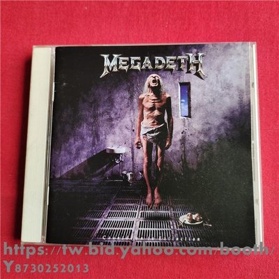 樂迷唱片~正版 37445 Megadeth  Countdown To Extinction 拆封/二手