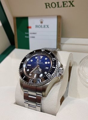 勞力士 Rolex 116660DB 漸層藍 Deep Blue 停產款