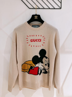 Gucci古馳米奇毛衣 20迪士尼聯名限量款針織套頭衫