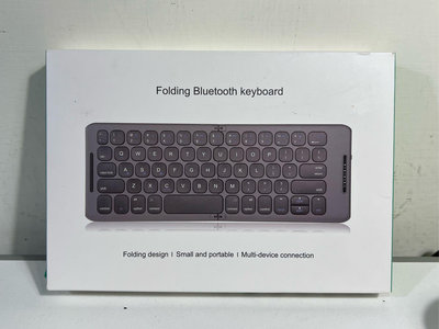 Folding Bluetooth Keyboard 蘋果排列 藍牙 鍵盤