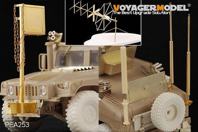 沃雅PEA253 現代美軍悍馬車載天線干擾器衛星接收器組