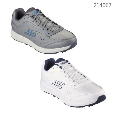 藍鯨高爾夫 SKECHERS Prime 高爾夫球鞋(無釘/正常楦) #214067（灰藍、白深藍）【零碼出清】