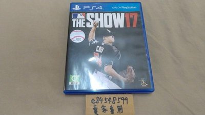 PS4 美國職棒大聯盟 17 MLB The Show 17 英文版 二手良品