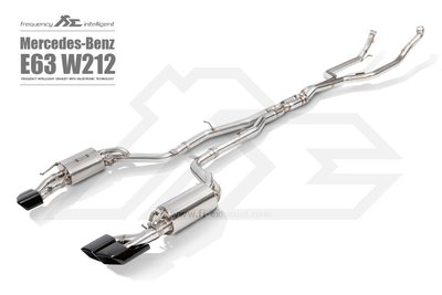 【YGAUTO】FI 賓士 BENZ AMG E63(W212) 2009+ 中尾段閥門排氣管 全新升級 底盤
