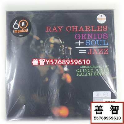 現貨爵士名盤 Ray Charles Genius + Soul = Jazz黑膠LP美版全新 唱片 LP 黑膠【善智】169