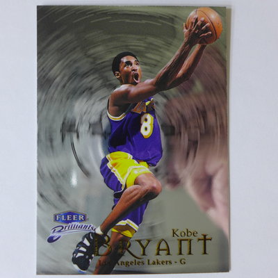 ~ Kobe Bryant ~1999年Fleer 名人堂/小飛俠/黑曼巴/布萊恩 金屬設計.NBA球員卡