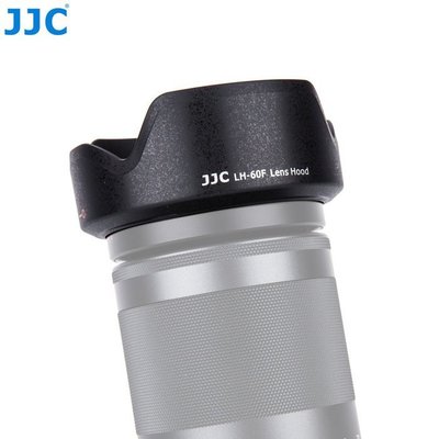 JJC 適用佳能EW-60F遮光罩M6II微單EF-M 18-150mm/ F3.5-6.3 IS STM鏡頭遮陽罩